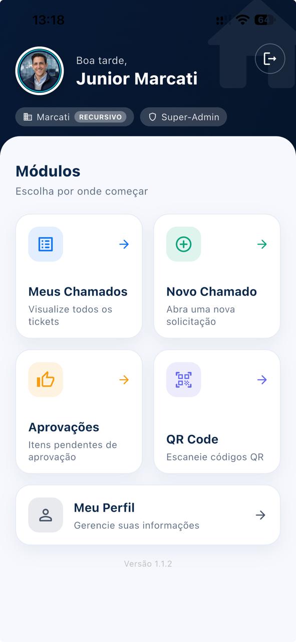 Tela do G.mobile